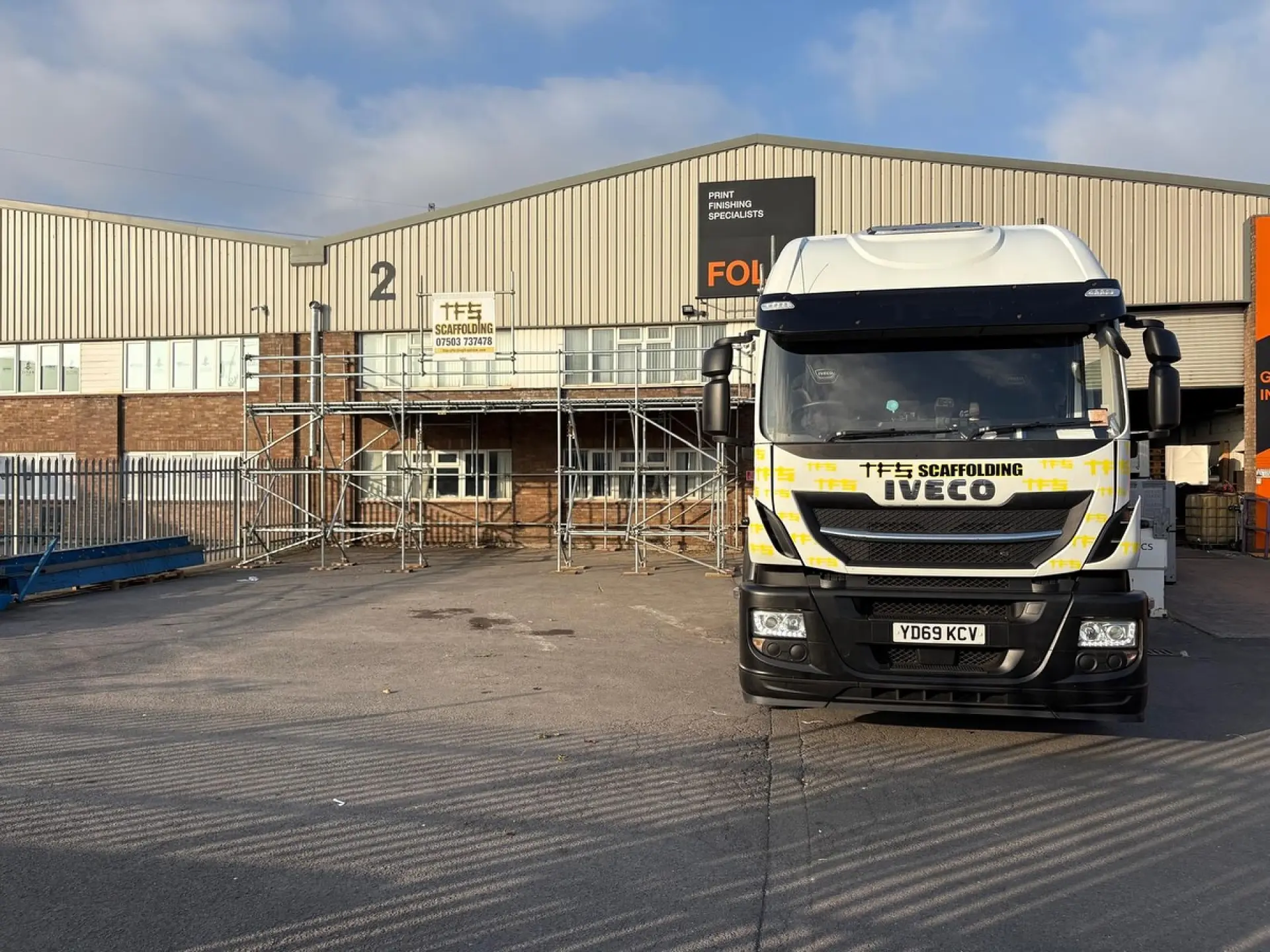 Scaffolding Delivery Bristol, Bath or Weston-Super-Mare